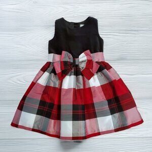 Gymboree Black and Red Party Dress Size 4